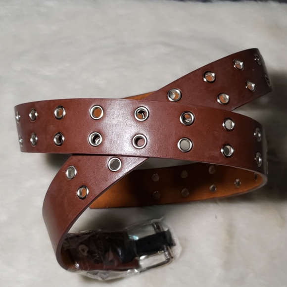 Brown Genuine Leather Belts - Picture 1 of 4